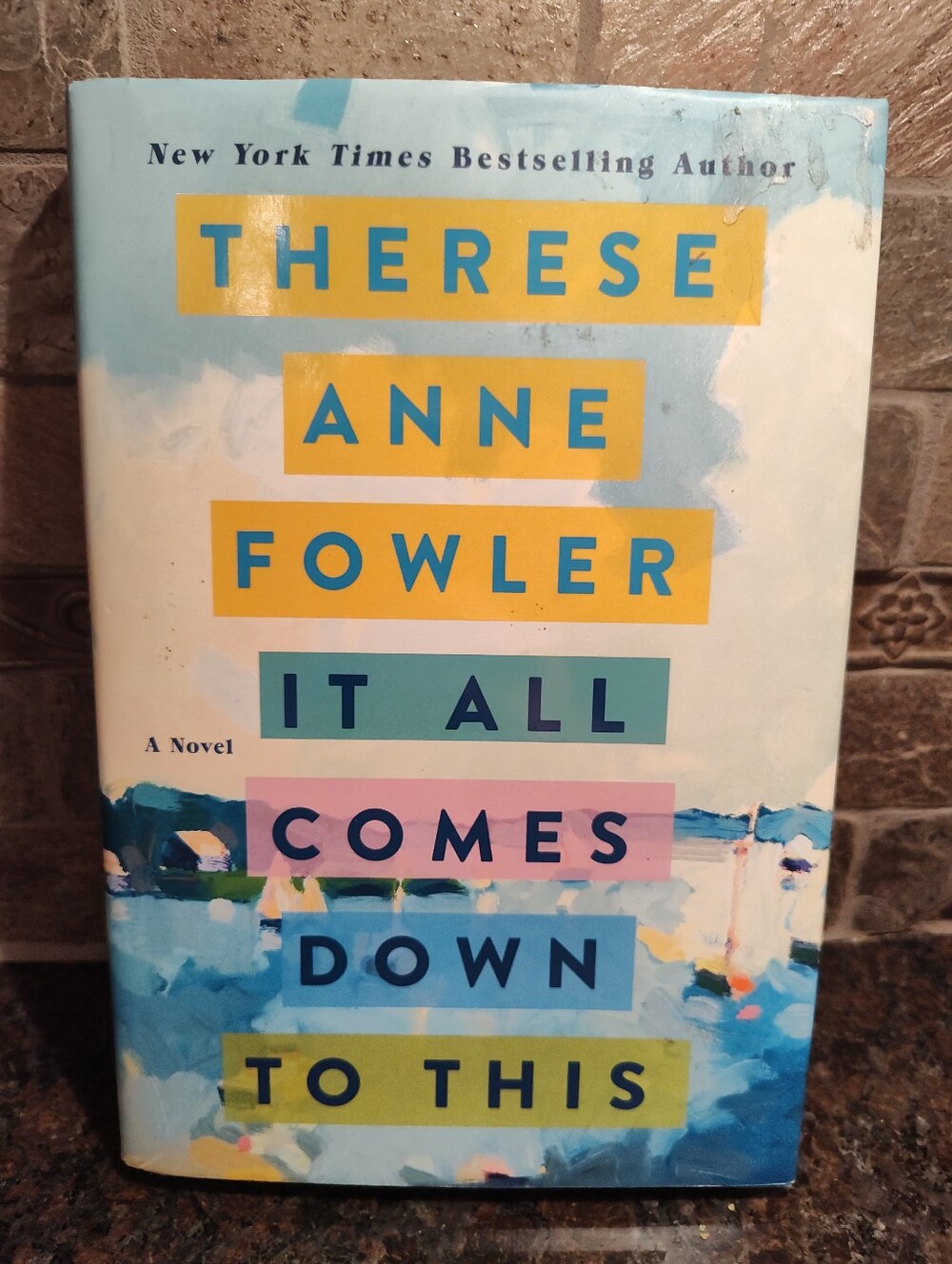 Therese Anne Fowler - It All Comes Down to This--hardcovet